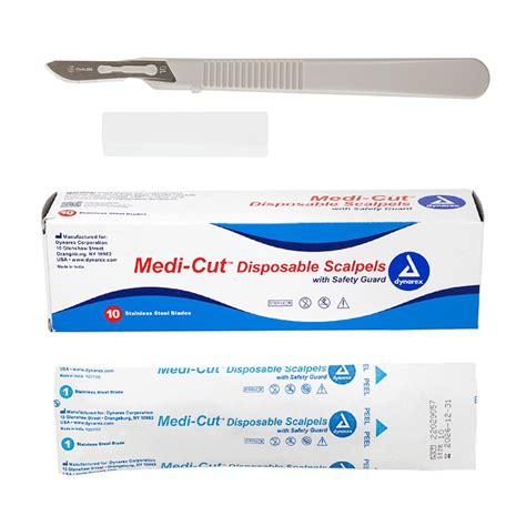 dynarex medi cut scalpel blades